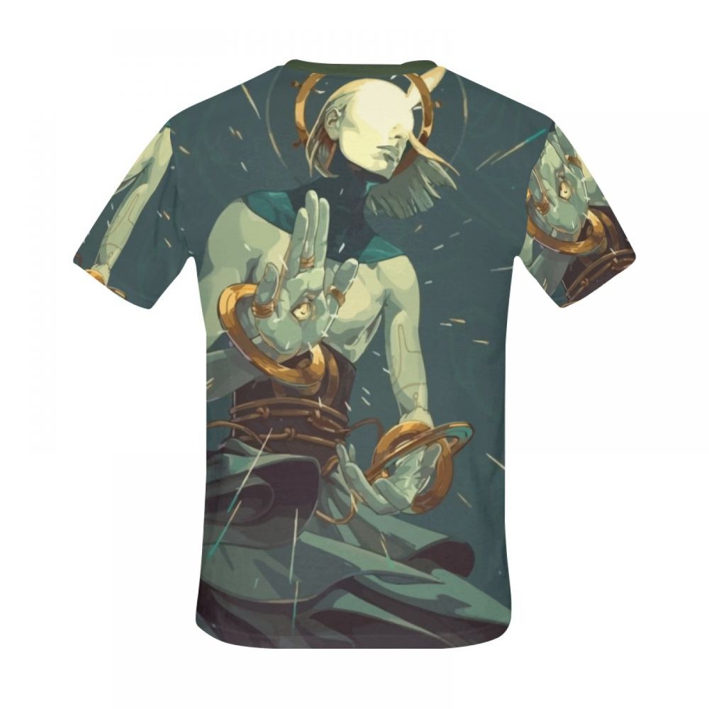 Camiseta Corta Arte Digital Kokabiel Hombre