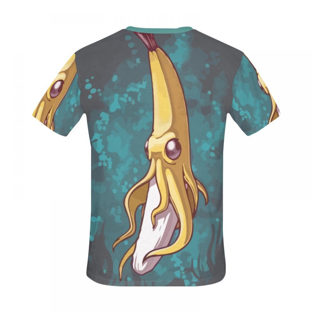 Camiseta Corta Banana Art El Mundo De Los Ilustres Hombre