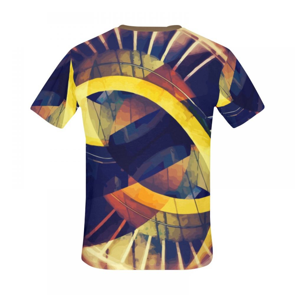 Camiseta Corta Portal Cósmico De Arte Digital Hombre