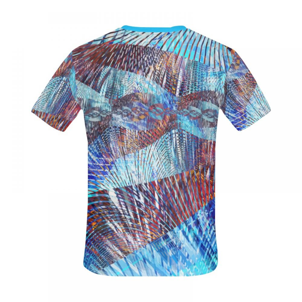 Camiseta Corta Arte Abstracto Re Mayor Hombre