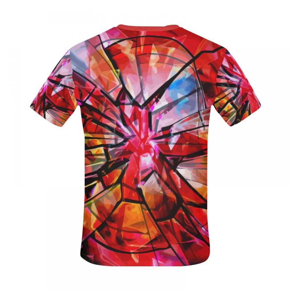 Camiseta Corta Arte Abstracto Alma Rota Hombre