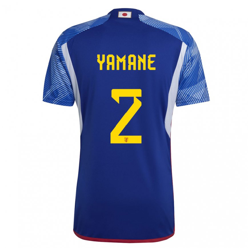 Niño Camiseta Japón Miki Yamane #2 Azul Real 1ª Equipación 22-24