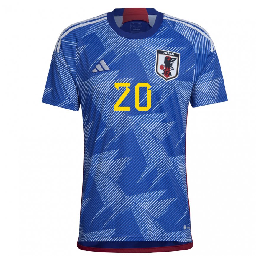 Niño Camiseta Japón Yuta Nakayama #20 Azul Real 1ª Equipación 22-24