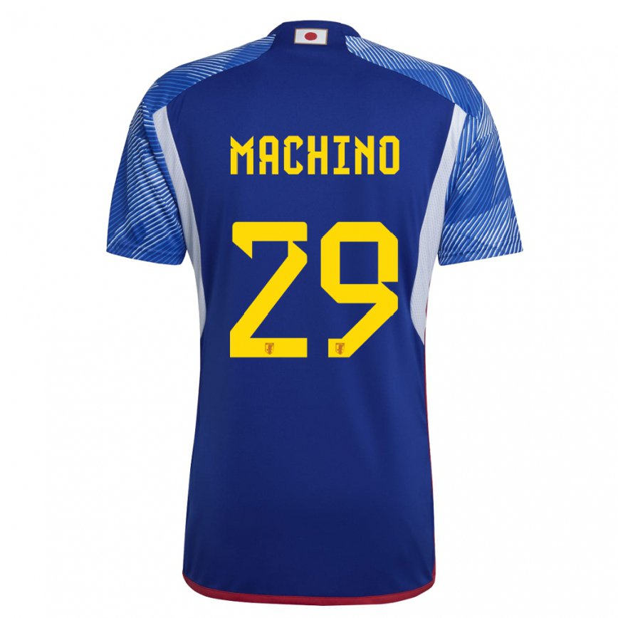 Niño Camiseta Japón Shuto Machino #29 Azul Real 1ª Equipación 22-24