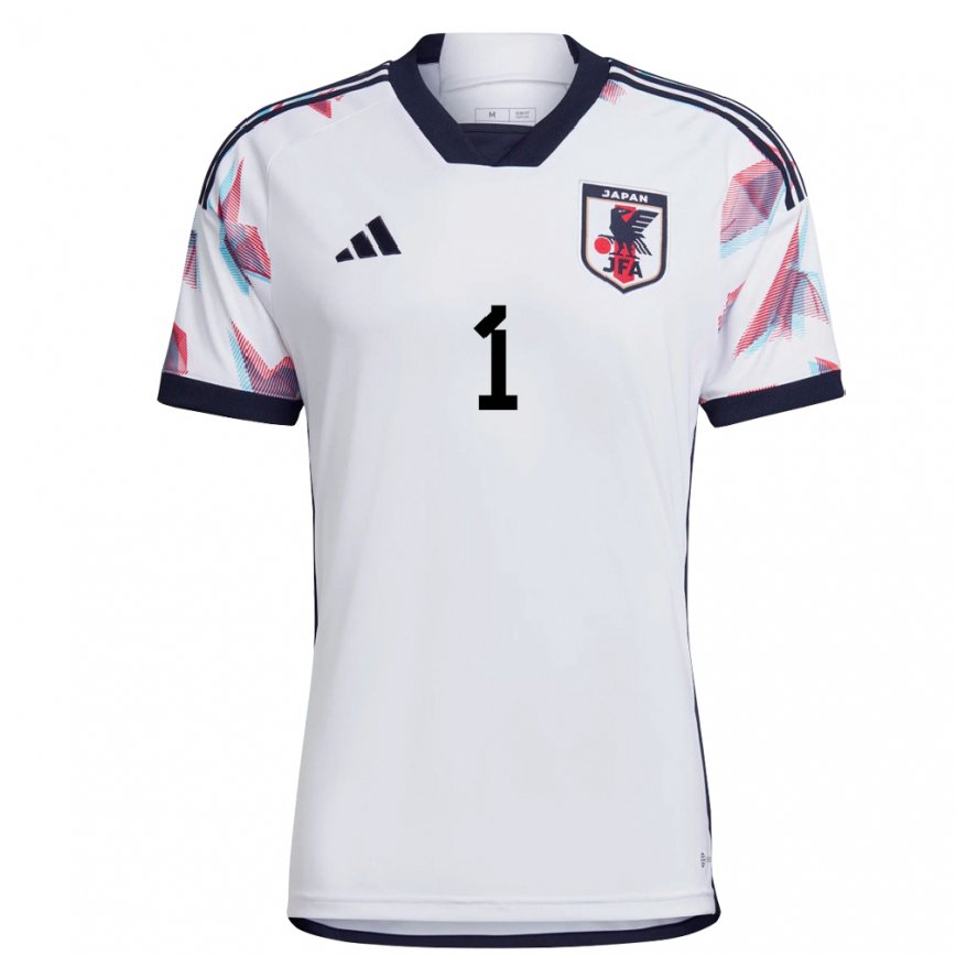 Niño Camiseta Japón Eiji Kawashima #1 Blanco 2ª Equipación 22-24