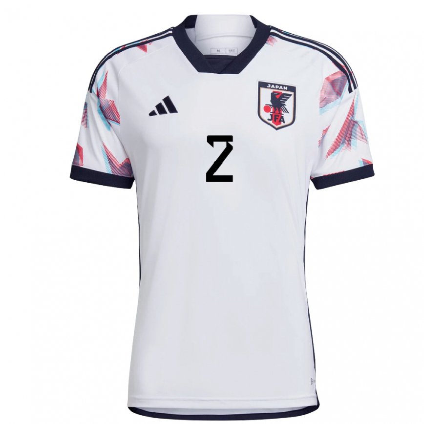 Niño Camiseta Japón Miki Yamane #2 Blanco 2ª Equipación 22-24