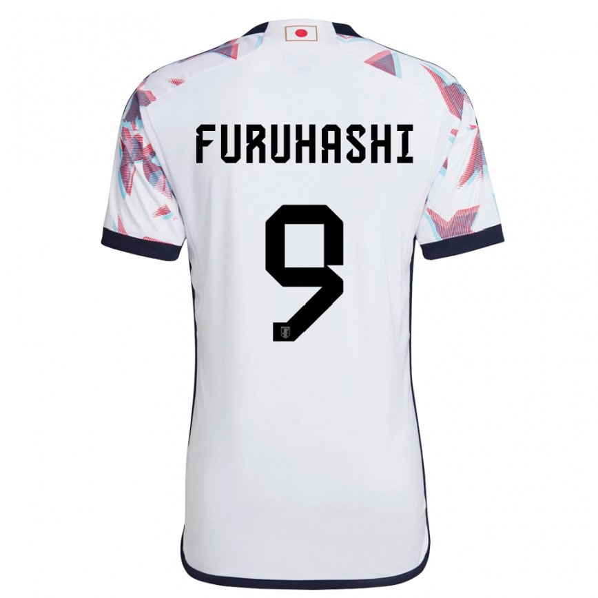 Niño Camiseta Japón Kyogo Furuhashi #9 Blanco 2ª Equipación 22-24