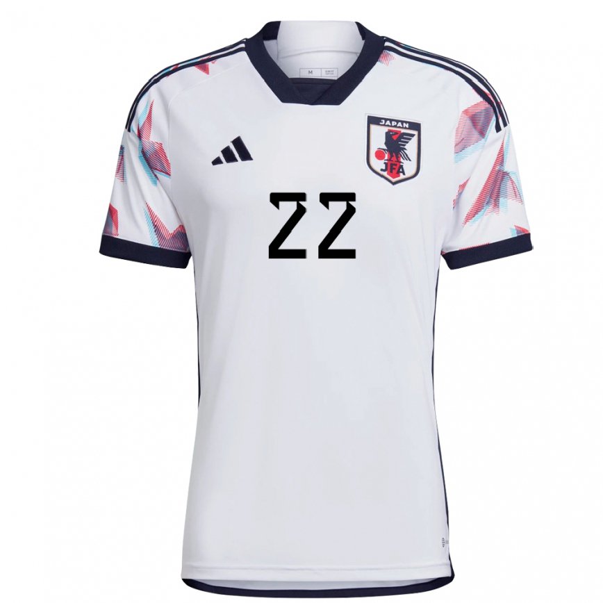 Niño Camiseta Japón Maya Yoshida #22 Blanco 2ª Equipación 22-24