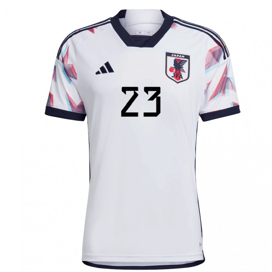 Niño Camiseta Japón Daniel Schmidt #23 Blanco 2ª Equipación 22-24