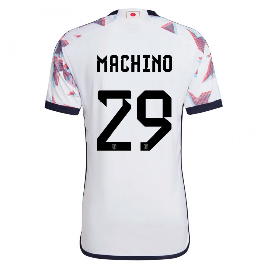 Niño Camiseta Japón Shuto Machino #29 Blanco 2ª Equipación 22-24