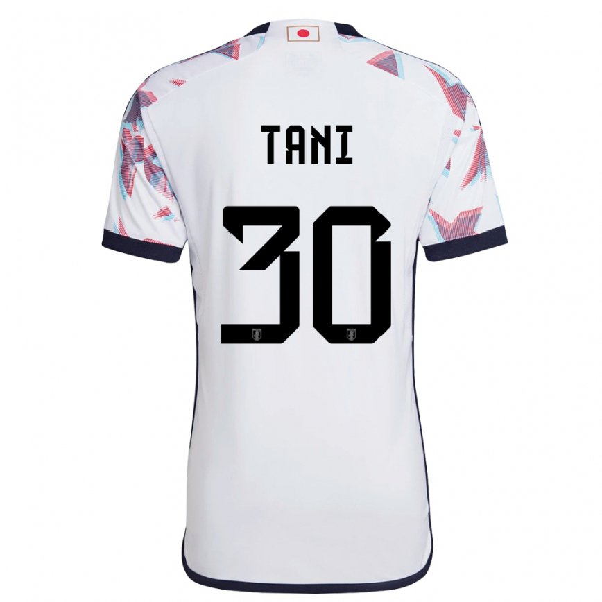 Niño Camiseta Japón Kosei Tani #30 Blanco 2ª Equipación 22-24