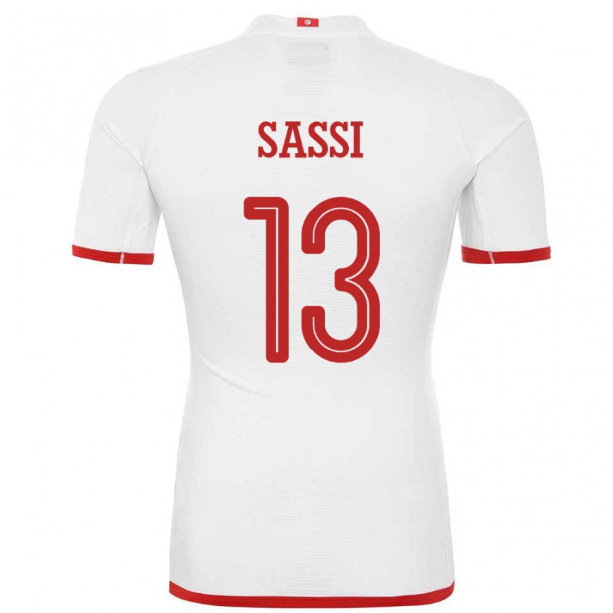 Niño Camiseta Túnez Ferjani Sassi #13 Blanco 2ª Equipación 22-24