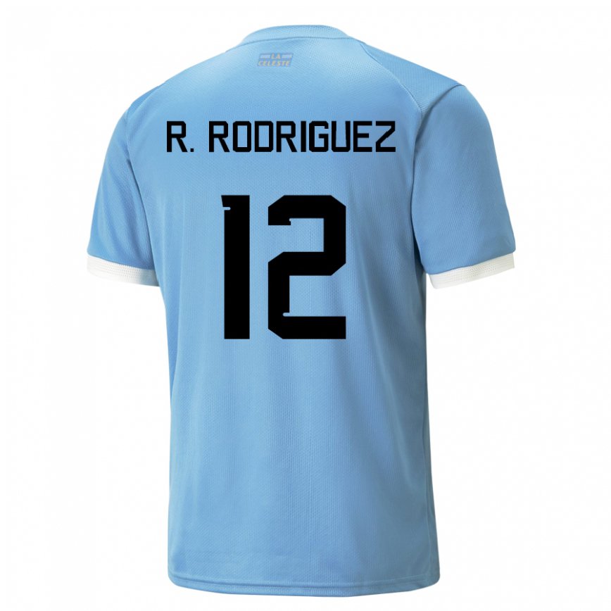 Niño Camiseta Uruguay Randall Rodriguez #12 Azul 1ª Equipación 22-24