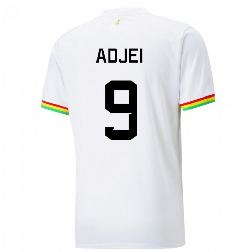 Niño Camiseta Ghana Vivian Adjei #9 Blanco 1ª Equipación 22-24