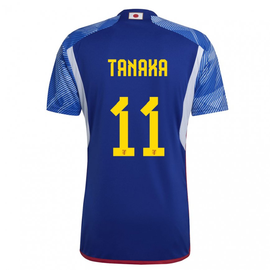 Niño Camiseta Japón Mina Tanaka #11 Azul Real 1ª Equipación 22-24