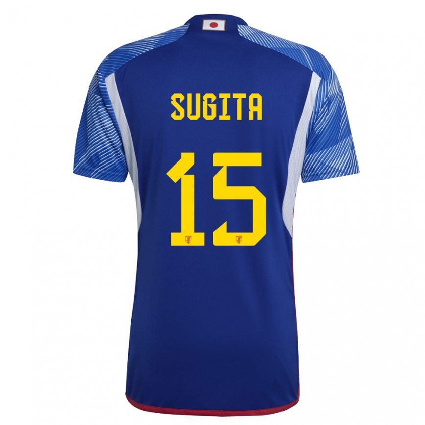 Niño Camiseta Japón Hina Sugita #15 Azul Real 1ª Equipación 22-24