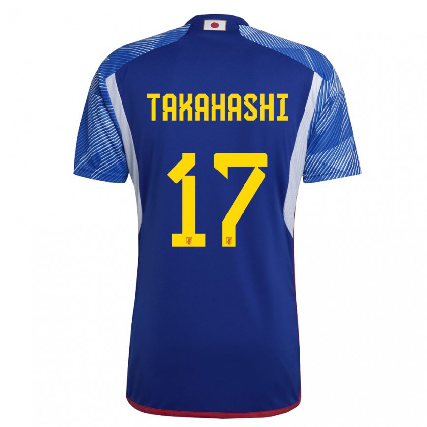 Niño Camiseta Japón Hana Takahashi #17 Azul Real 1ª Equipación 22-24