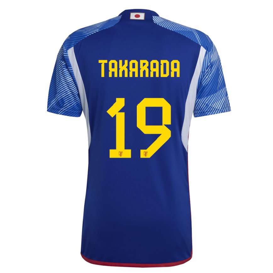 Niño Camiseta Japón Saori Takarada #19 Azul Real 1ª Equipación 22-24