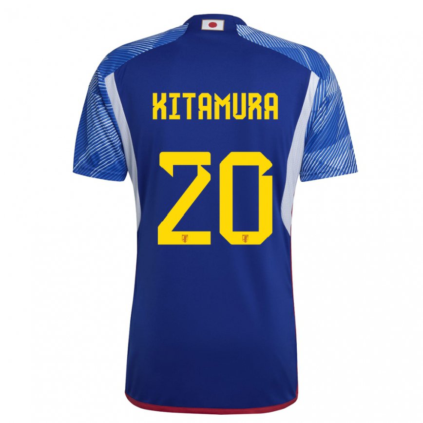 Niño Camiseta Japón Nanami Kitamura #20 Azul Real 1ª Equipación 22-24