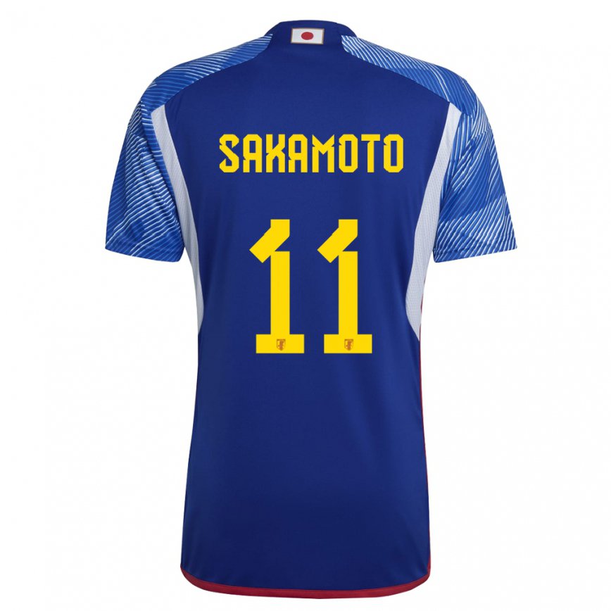 Niño Camiseta Japón Isa Sakamoto #11 Azul Real 1ª Equipación 22-24