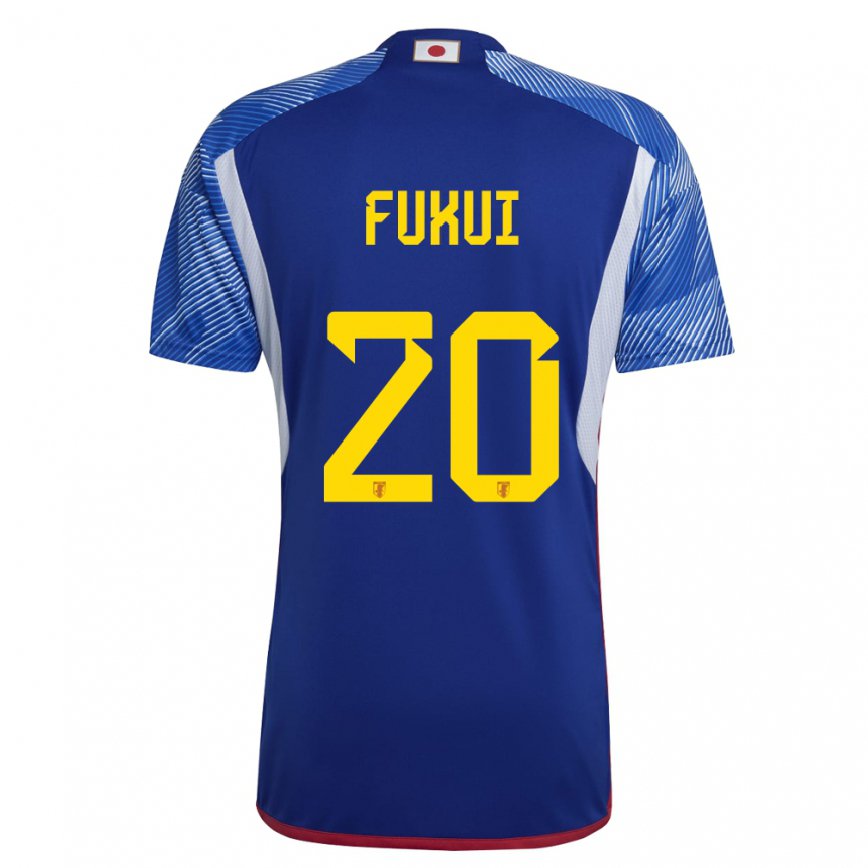 Niño Camiseta Japón Taichi Fukui #20 Azul Real 1ª Equipación 22-24