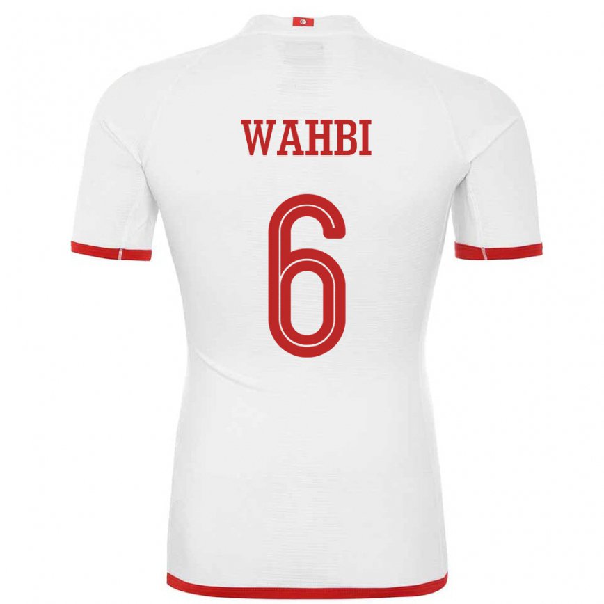 Niño Camiseta Túnez Gaith Wahbi #6 Blanco 2ª Equipación 22-24