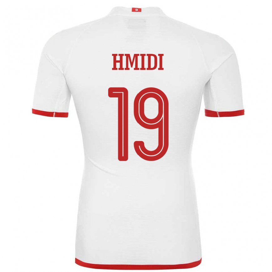 Niño Camiseta Túnez Baraket Hmidi #19 Blanco 2ª Equipación 22-24