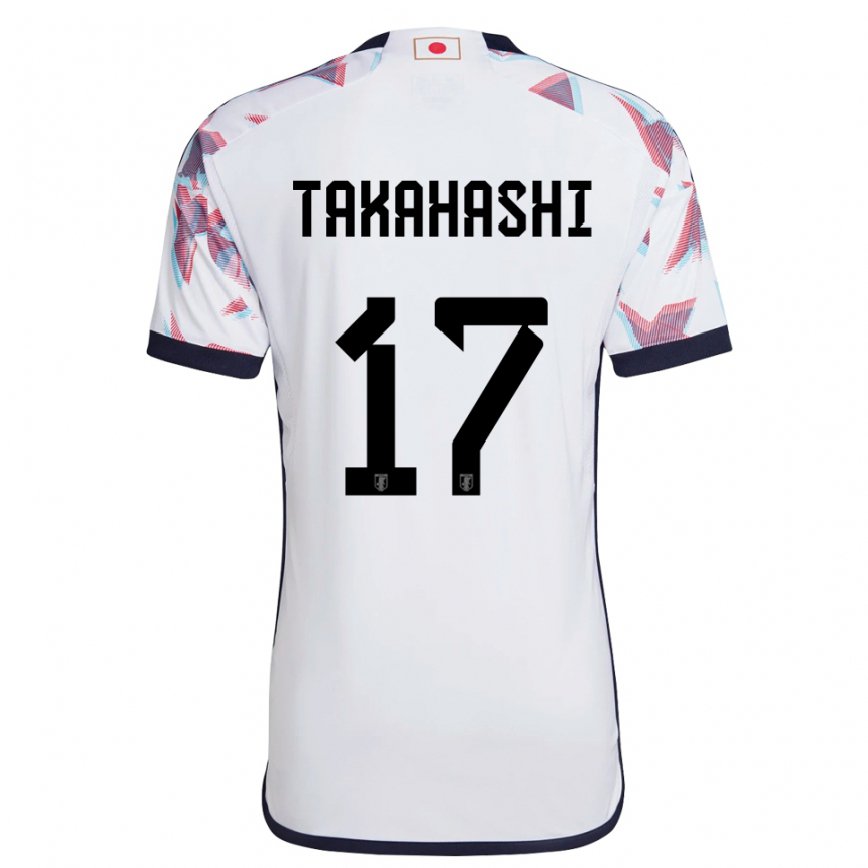 Niño Camiseta Japón Hana Takahashi #17 Blanco 2ª Equipación 22-24