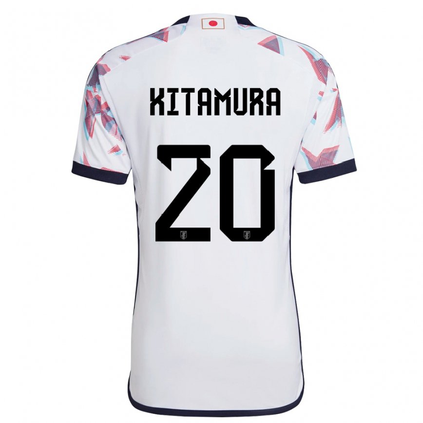 Niño Camiseta Japón Nanami Kitamura #20 Blanco 2ª Equipación 22-24