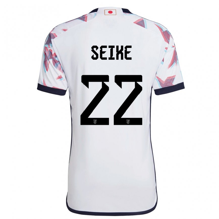 Niño Camiseta Japón Kiko Seike #22 Blanco 2ª Equipación 22-24