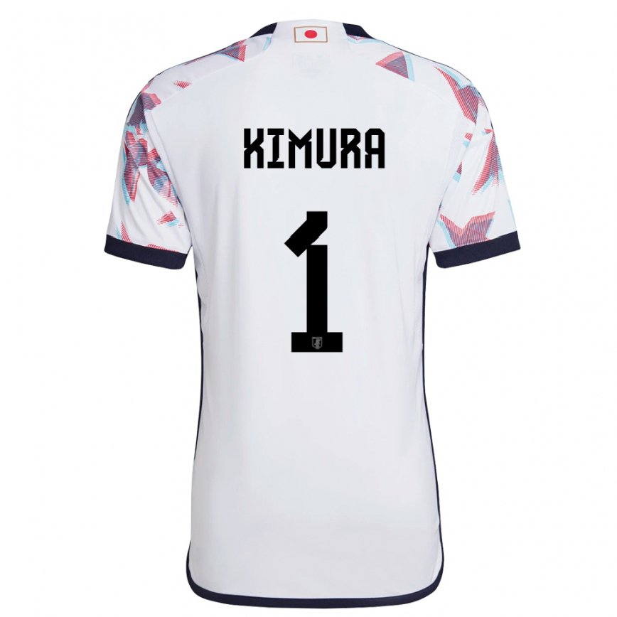 Niño Camiseta Japón Ryoya Kimura #1 Blanco 2ª Equipación 22-24