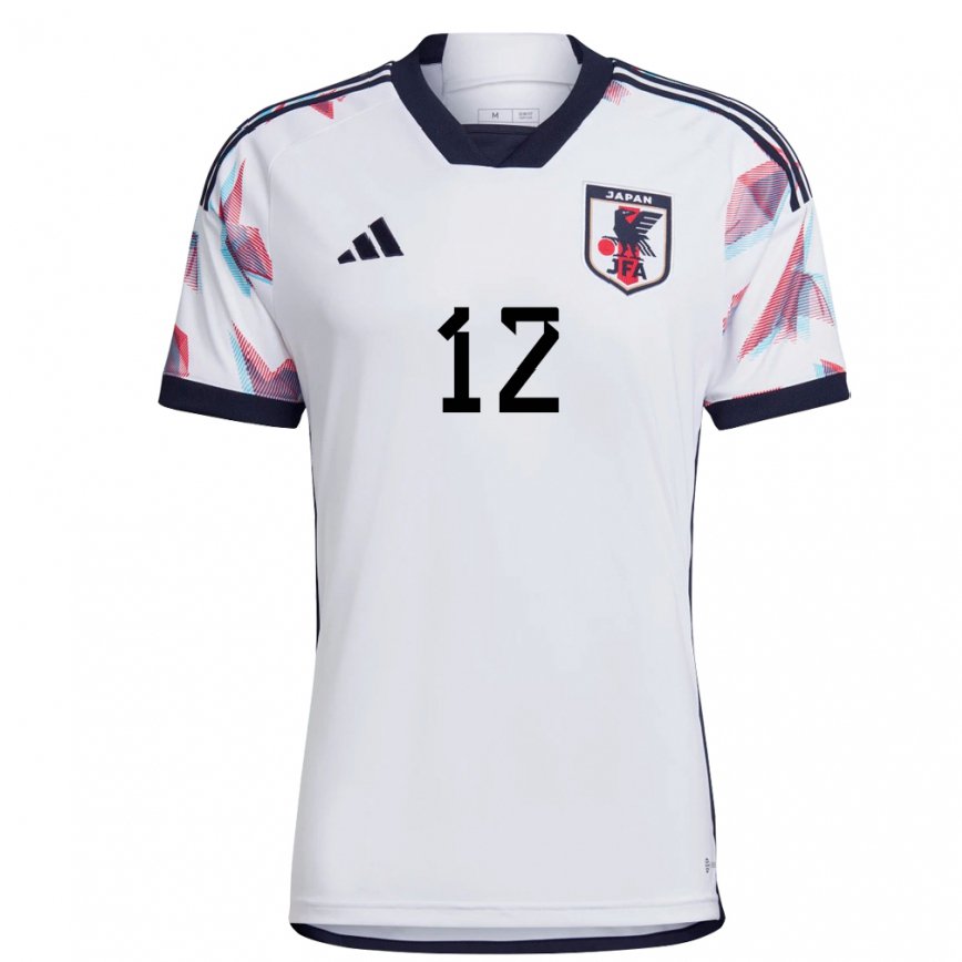 Niño Camiseta Japón Ryusei Haruna #12 Blanco 2ª Equipación 22-24