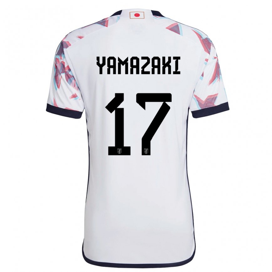 Niño Camiseta Japón Taishin Yamazaki #17 Blanco 2ª Equipación 22-24