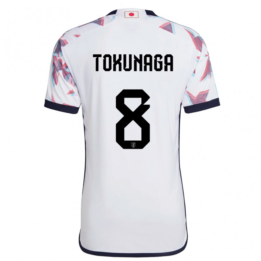 Niño Camiseta Japón Ryo Tokunaga #8 Blanco 2ª Equipación 22-24