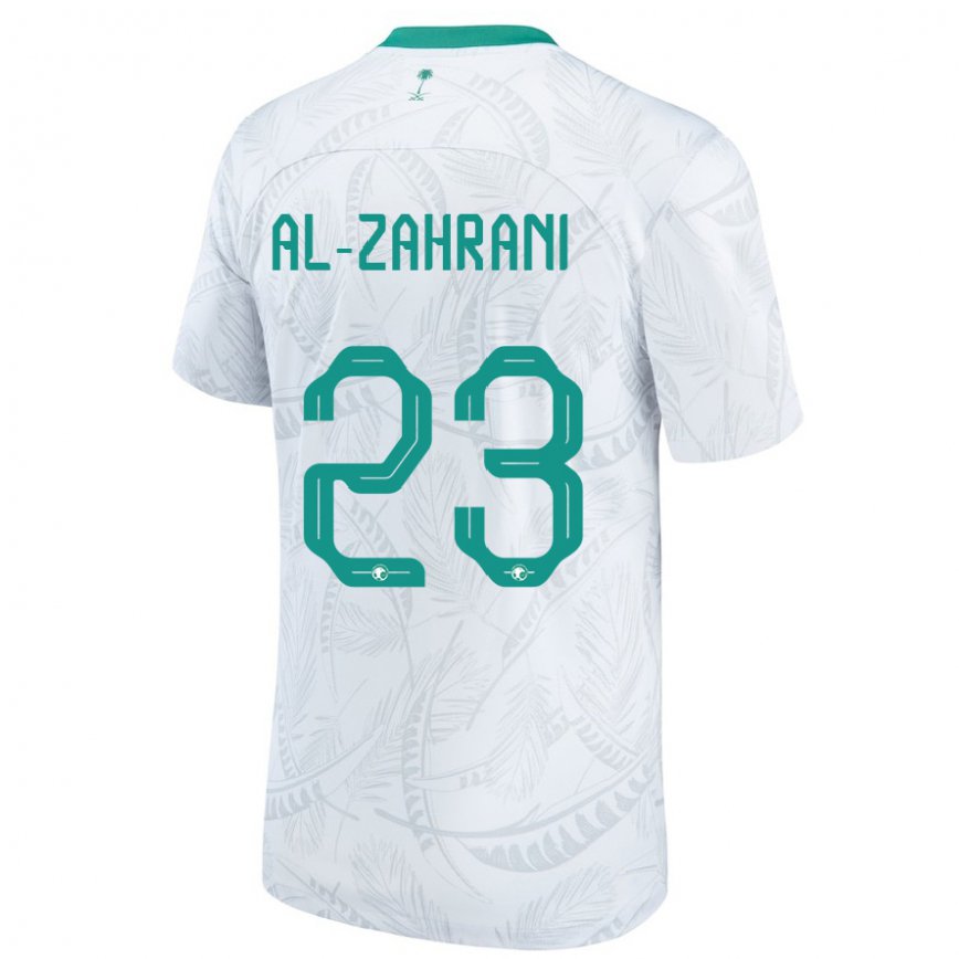 Hombre Camiseta Arabia Saudita Tahani Al Zahrani #23 Blanco 1ª Equipación 22-24