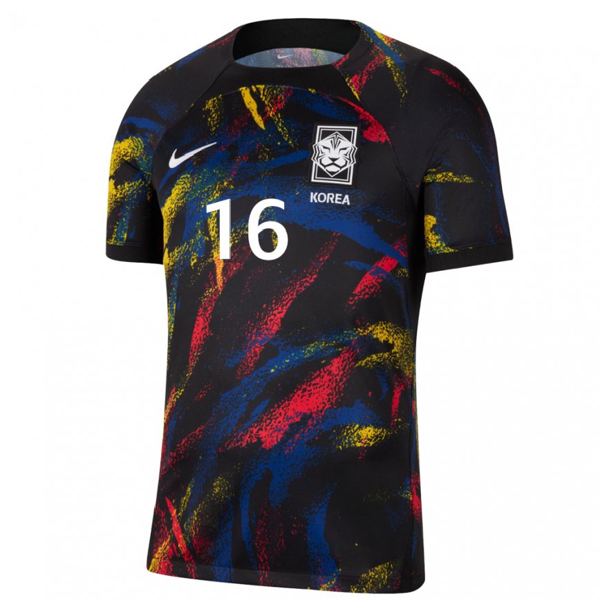 Hombre Camiseta Corea Del Sur Jang Sel Gi #16 Multicolor 2ª Equipación 22-24