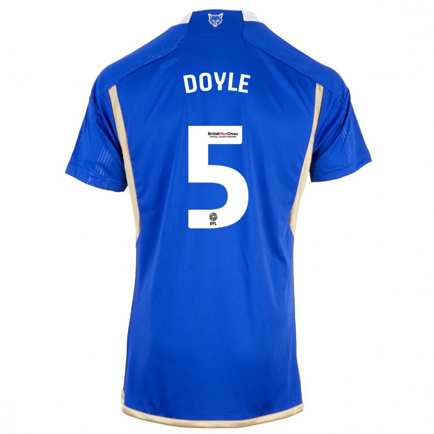 Niño Fútbol Camiseta Callum Doyle #5 Azul 1ª Equipación 2023/24