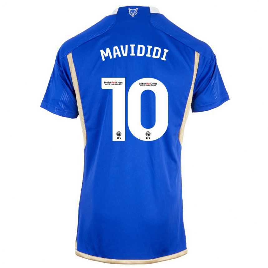 Niño Fútbol Camiseta Stephy Mavididi #10 Azul 1ª Equipación 2023/24