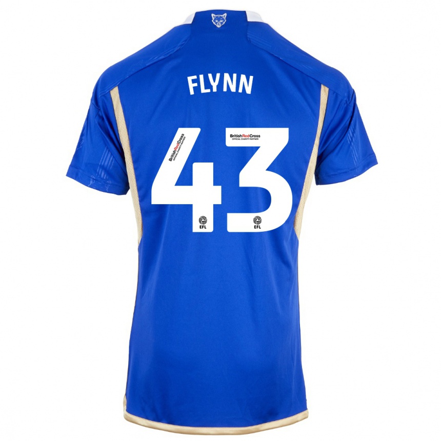 Niño Fútbol Camiseta Shane Flynn #43 Azul 1ª Equipación 2023/24