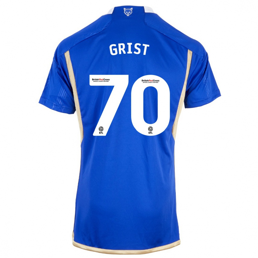 Niño Fútbol Camiseta Ben Grist #70 Azul 1ª Equipación 2023/24