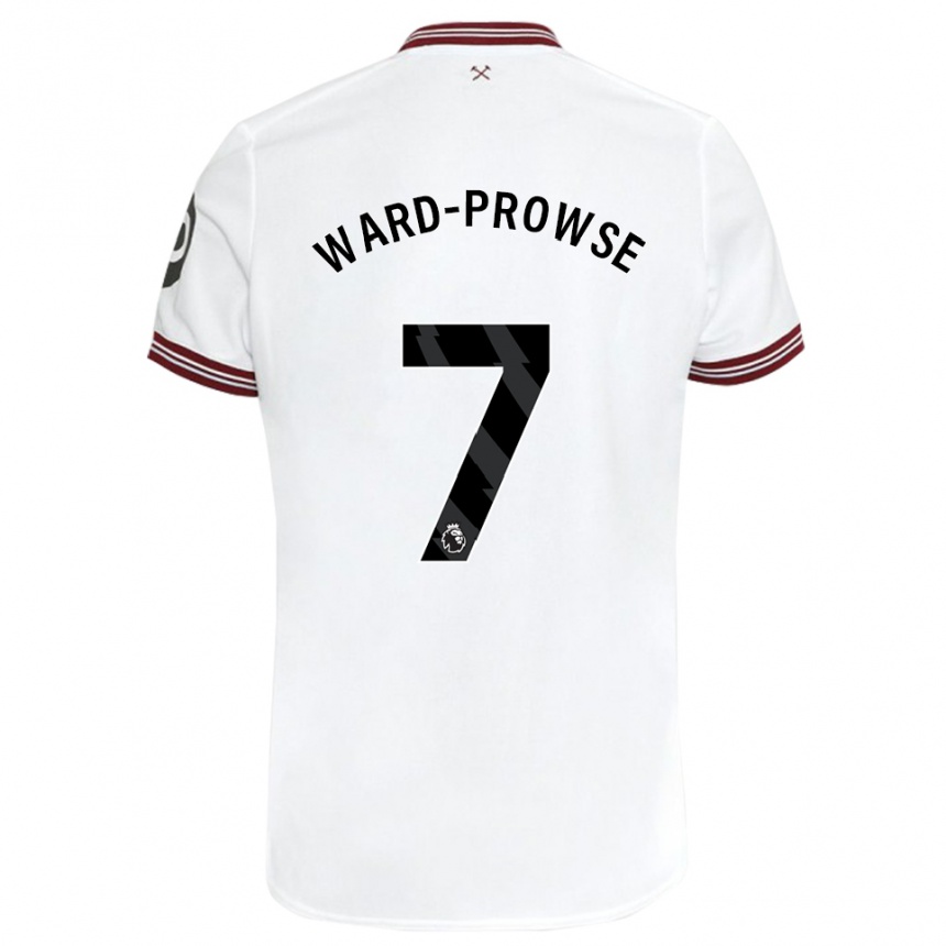 Niño Fútbol Camiseta James Ward-Prowse #7 Blanco 2ª Equipación 2023/24