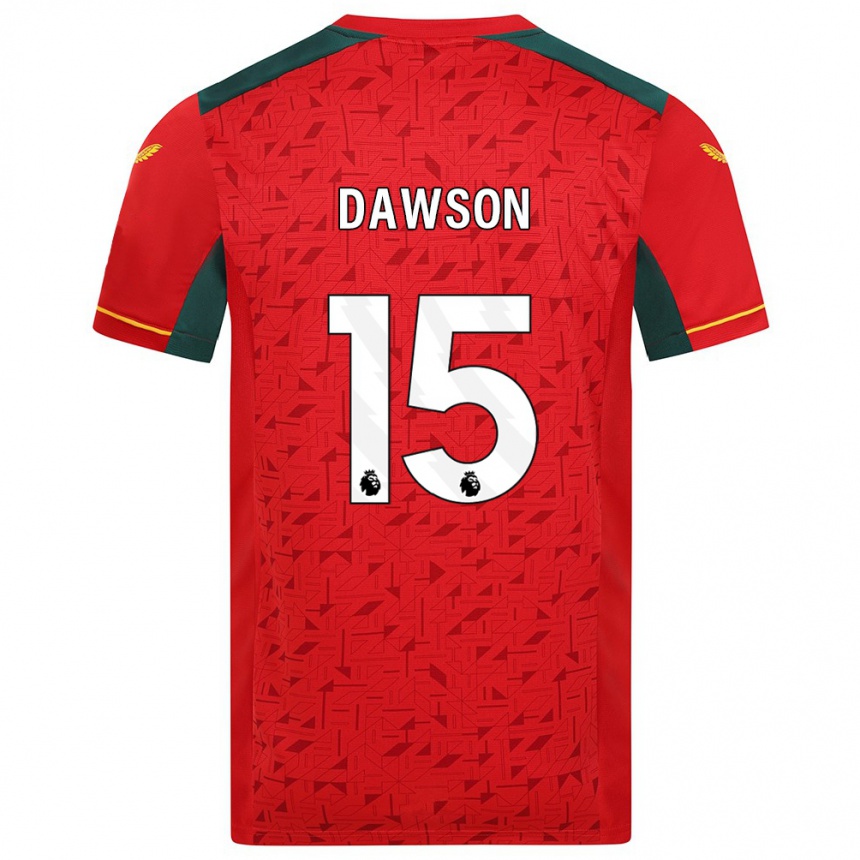 Niño Fútbol Camiseta Craig Dawson #15 Rojo 2ª Equipación 2023/24