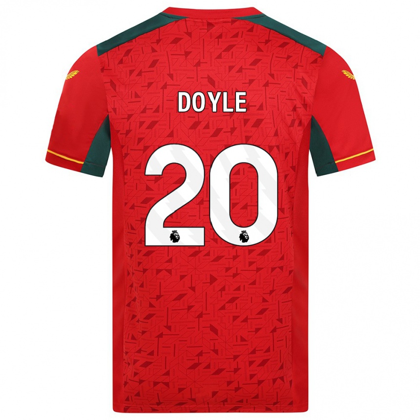 Niño Fútbol Camiseta Tommy Doyle #20 Rojo 2ª Equipación 2023/24