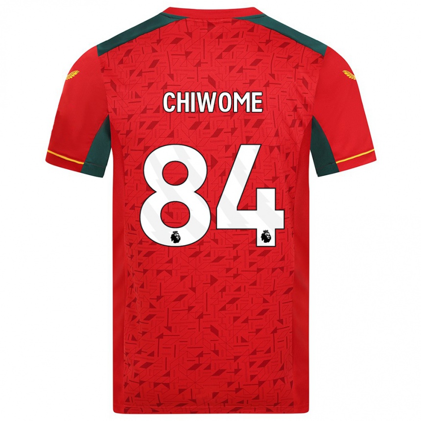 Niño Fútbol Camiseta Leon Chiwome #84 Rojo 2ª Equipación 2023/24