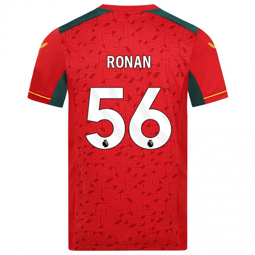 Niño Fútbol Camiseta Connor Ronan #56 Rojo 2ª Equipación 2023/24