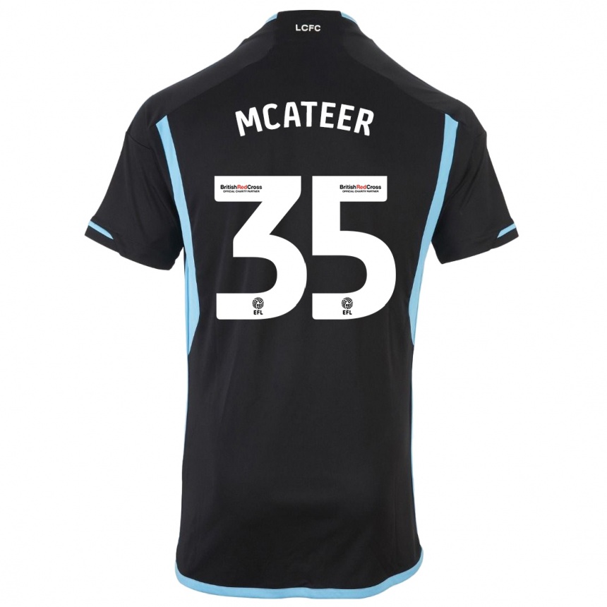 Niño Fútbol Camiseta Kasey Mcateer #35 Negro 2ª Equipación 2023/24