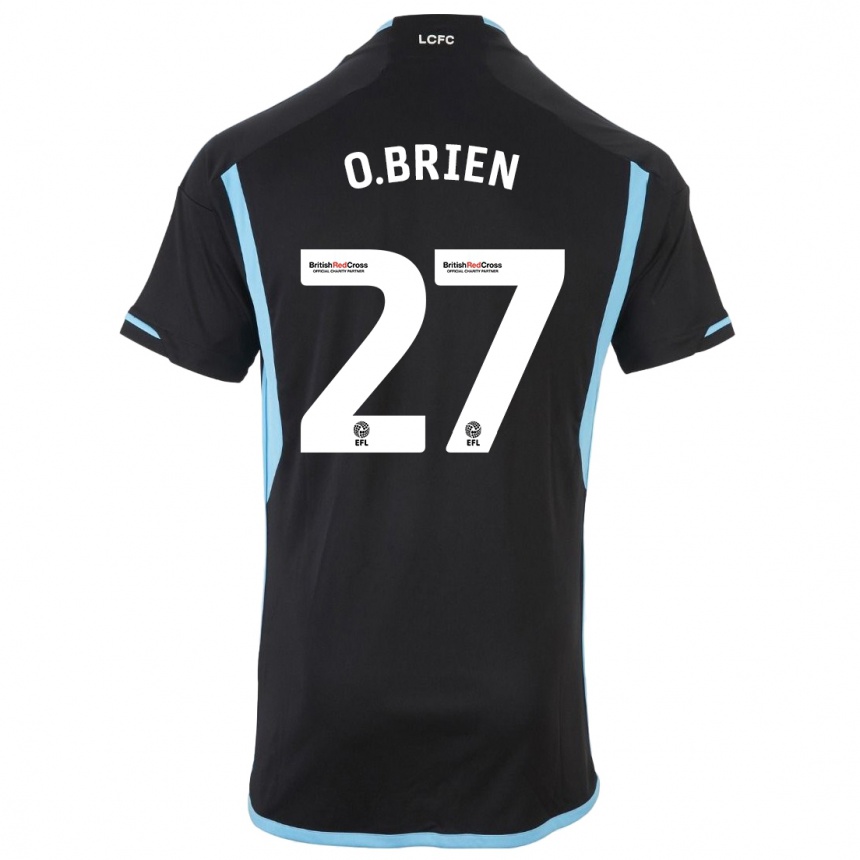 Niño Fútbol Camiseta Shannon O.brien #27 Negro 2ª Equipación 2023/24