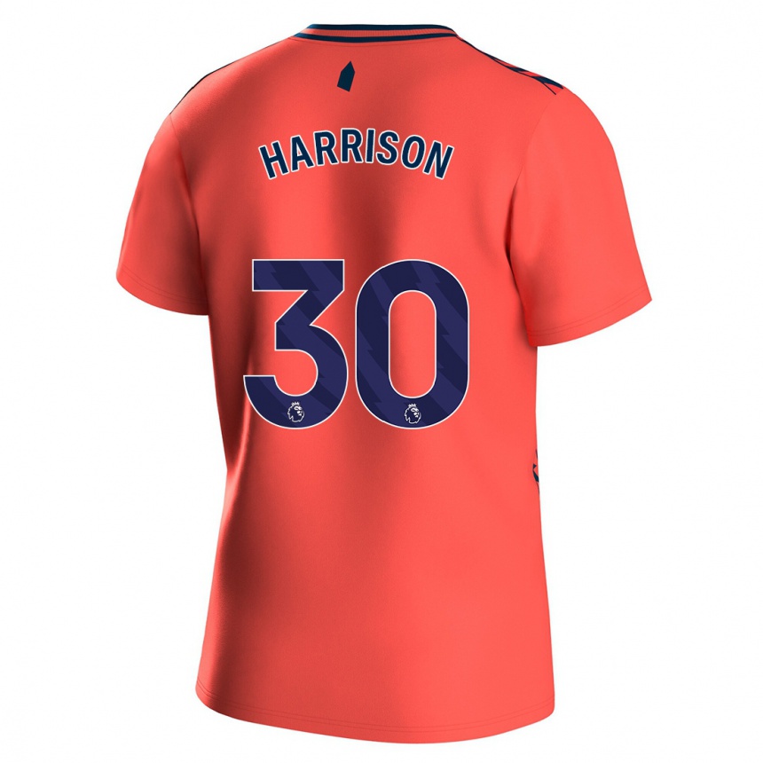 Niño Fútbol Camiseta Jack Harrison #30 Coralino 2ª Equipación 2023/24