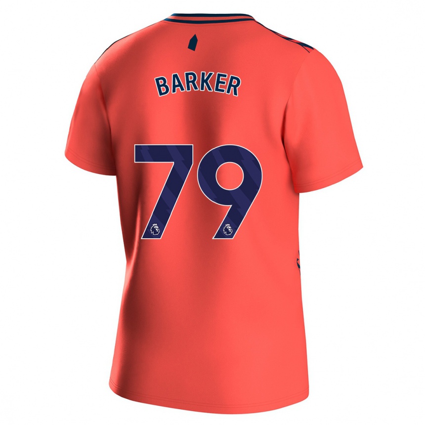 Niño Fútbol Camiseta Owen Barker #79 Coralino 2ª Equipación 2023/24