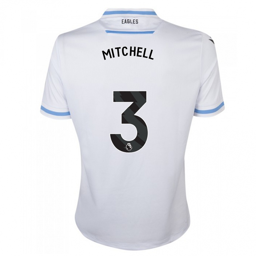 Niño Fútbol Camiseta Tyrick Mitchell #3 Blanco 2ª Equipación 2023/24
